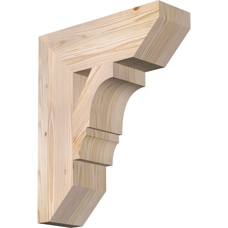 Ekena Millwork Balboa Slat Smooth Bracket, Douglas Fir, 5 1/2"W x 18"D x 22"H BKT06X18X22BOA06SDF